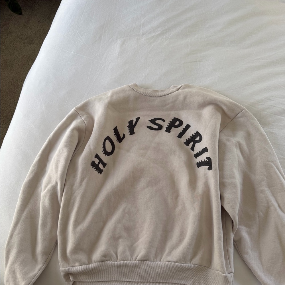 Yeezy Women's Crew Neck Sweater - Cream